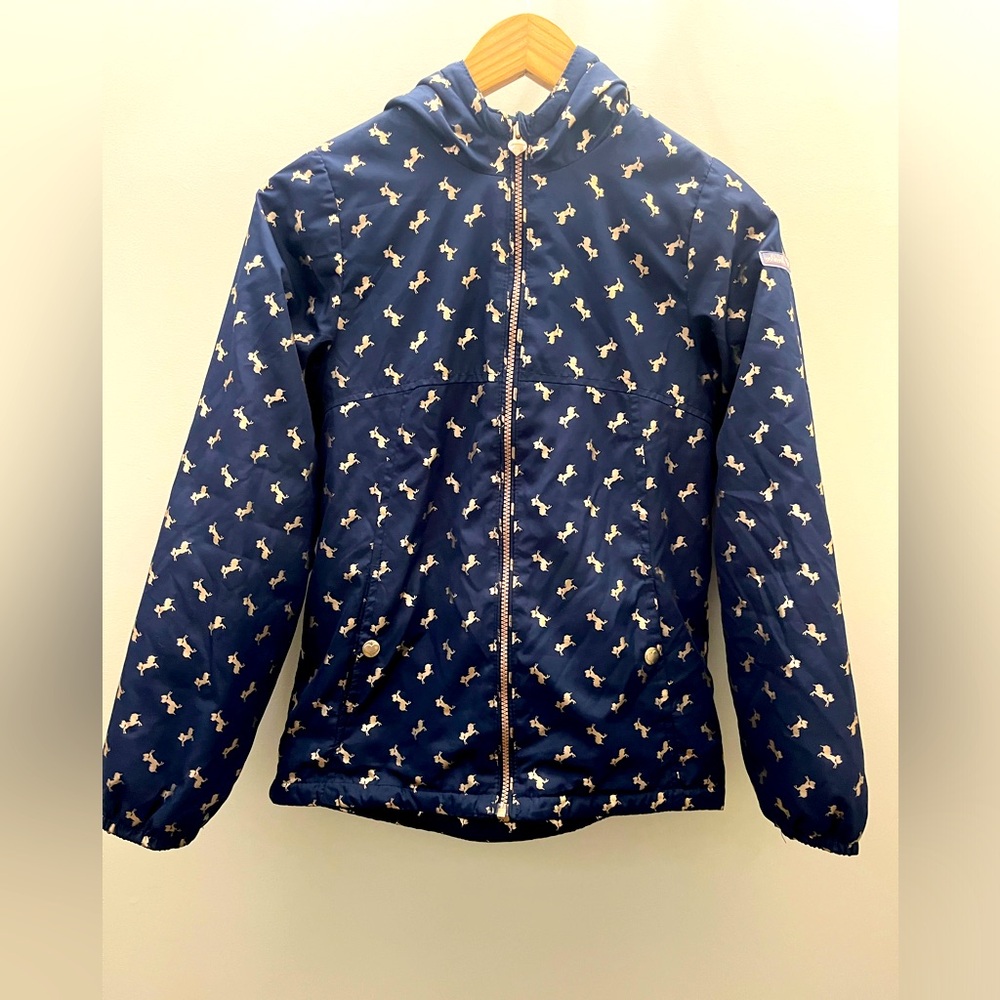 Oshkosh B’gosh fleece lined rain jacket 14